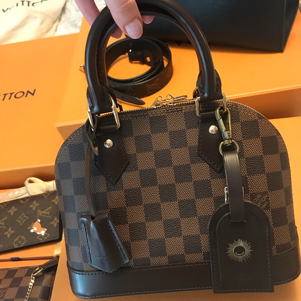 Alma B.B Damier ébène-SOLD-